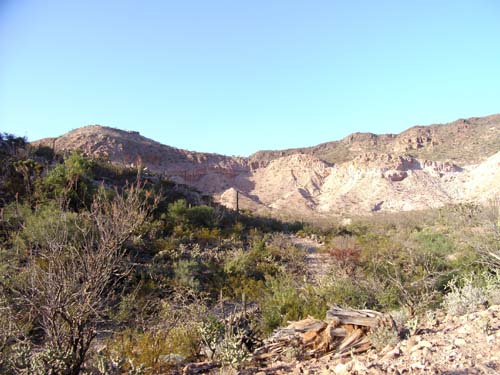 Camino a la Mision Santa Gertrudis